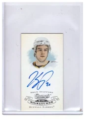 2008-09 Upper Deck Champ's Mini Signatures Drew Stafford #CS-SF Auto